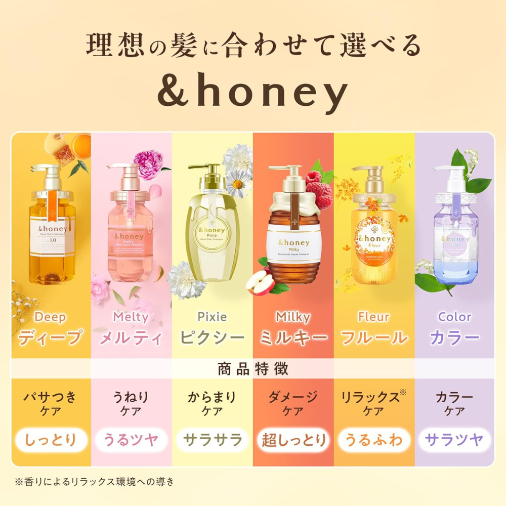 & Honey Melty Moist Shampoo